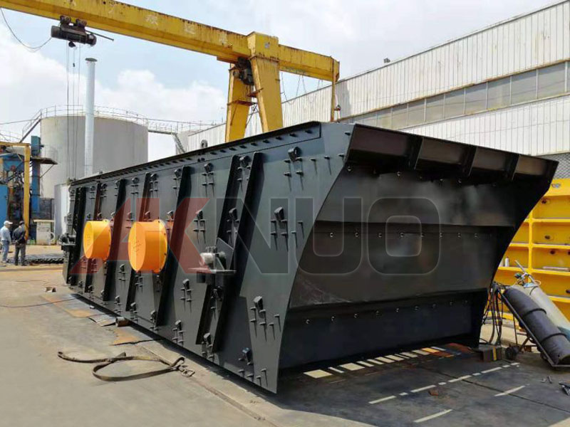 雙軸直線礦山震動(dòng)篩